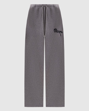 Maison Margiela MM6 Grey printed sweatpants S62KB0273S25337
