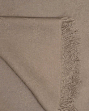 Twinset Khaki patterned scarf 262TA4360