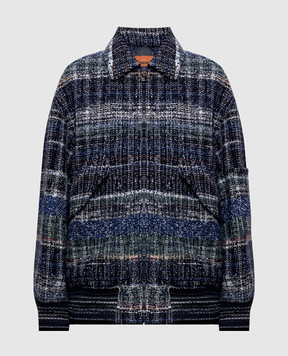 Missoni Blue jacket with wool DS26WC06BC006I