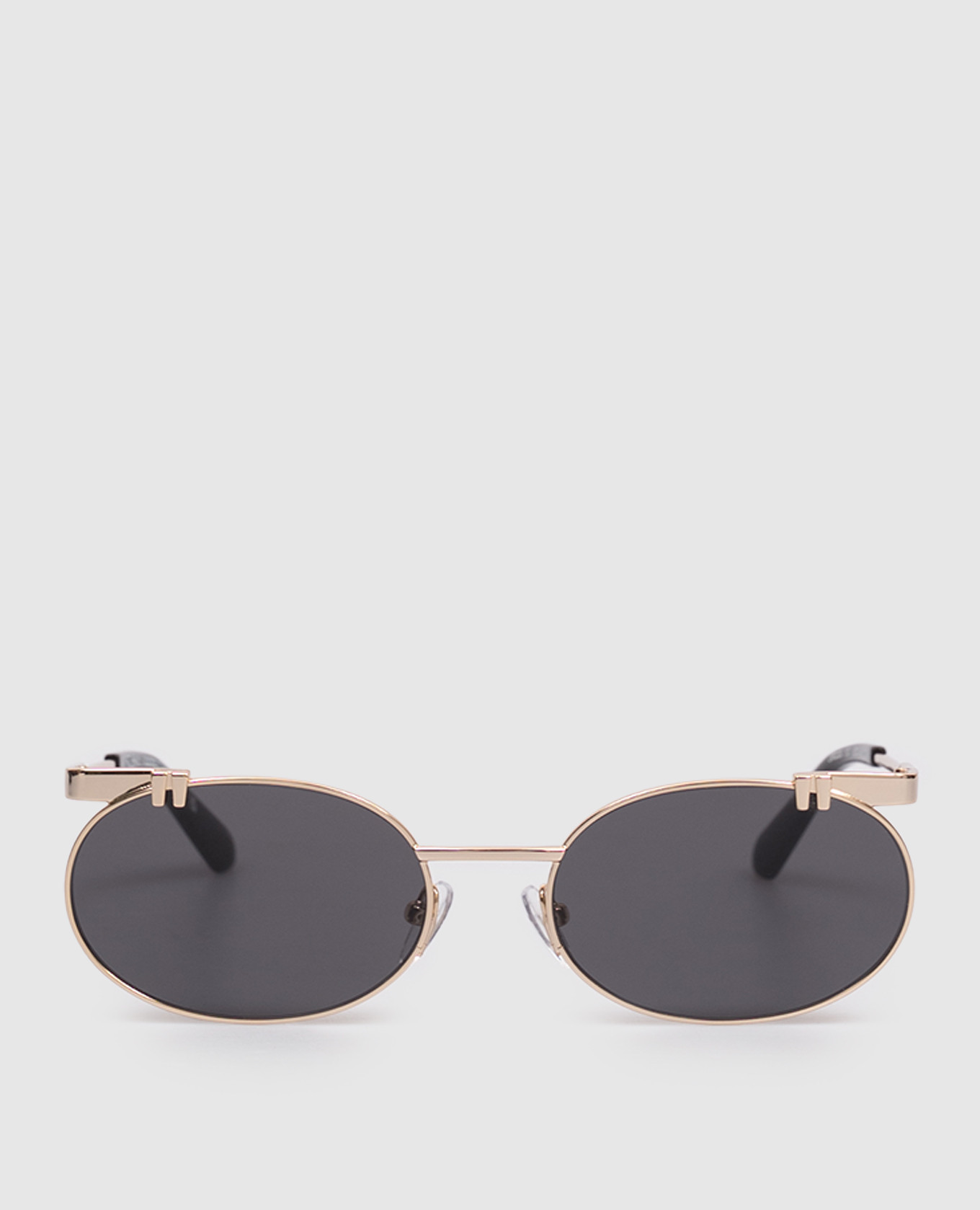 

Gold sunglasses with OFF logo engraving Off-White, Golden