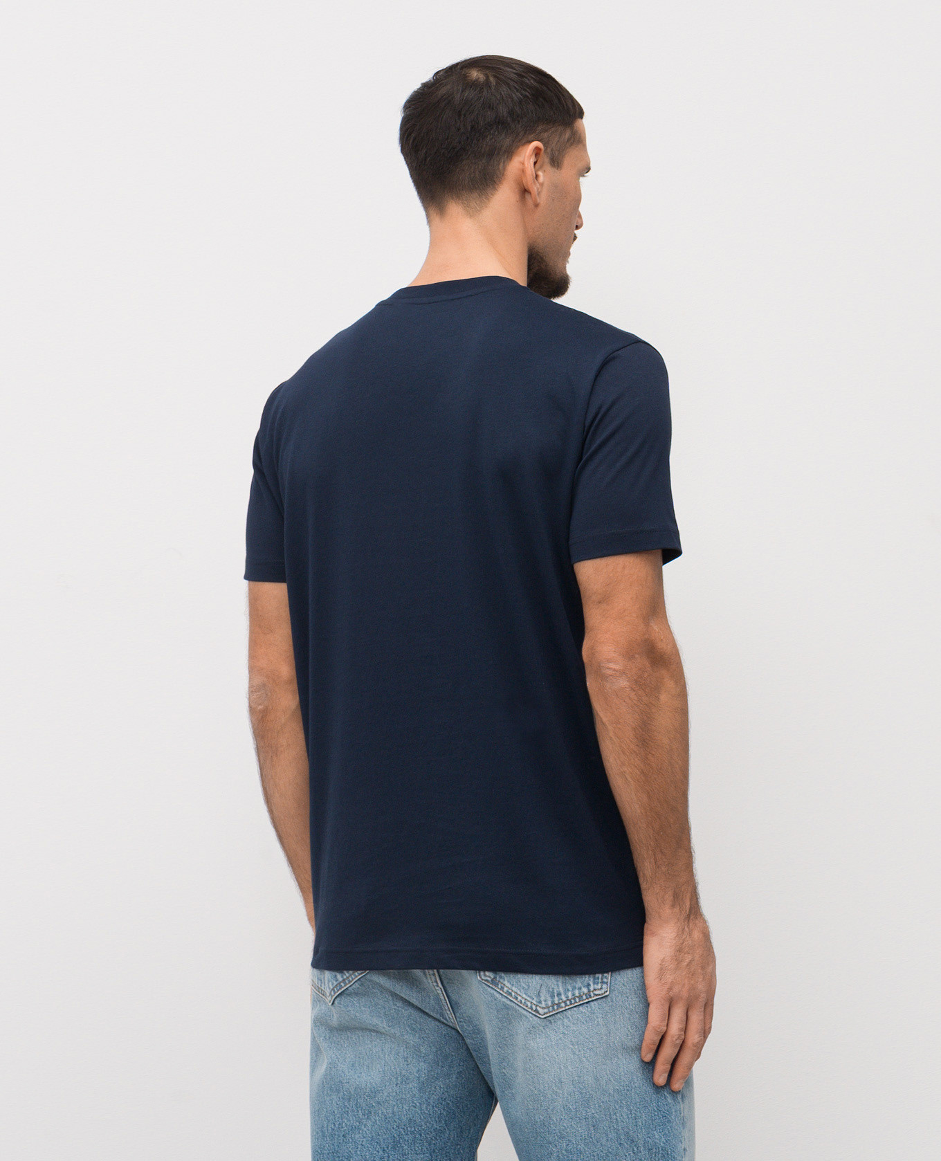 

Blue T-shirt with embroidered logo Iceberg