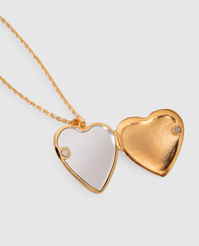 PUCCI Gold chain with mirror pendant 5UAM355U920