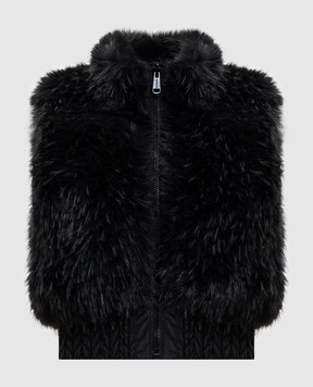 Goldbergh DAHLIA black reversible vest GB00681254