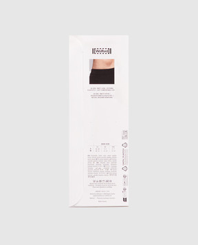 Wolford White cropped socks 80 den 45018