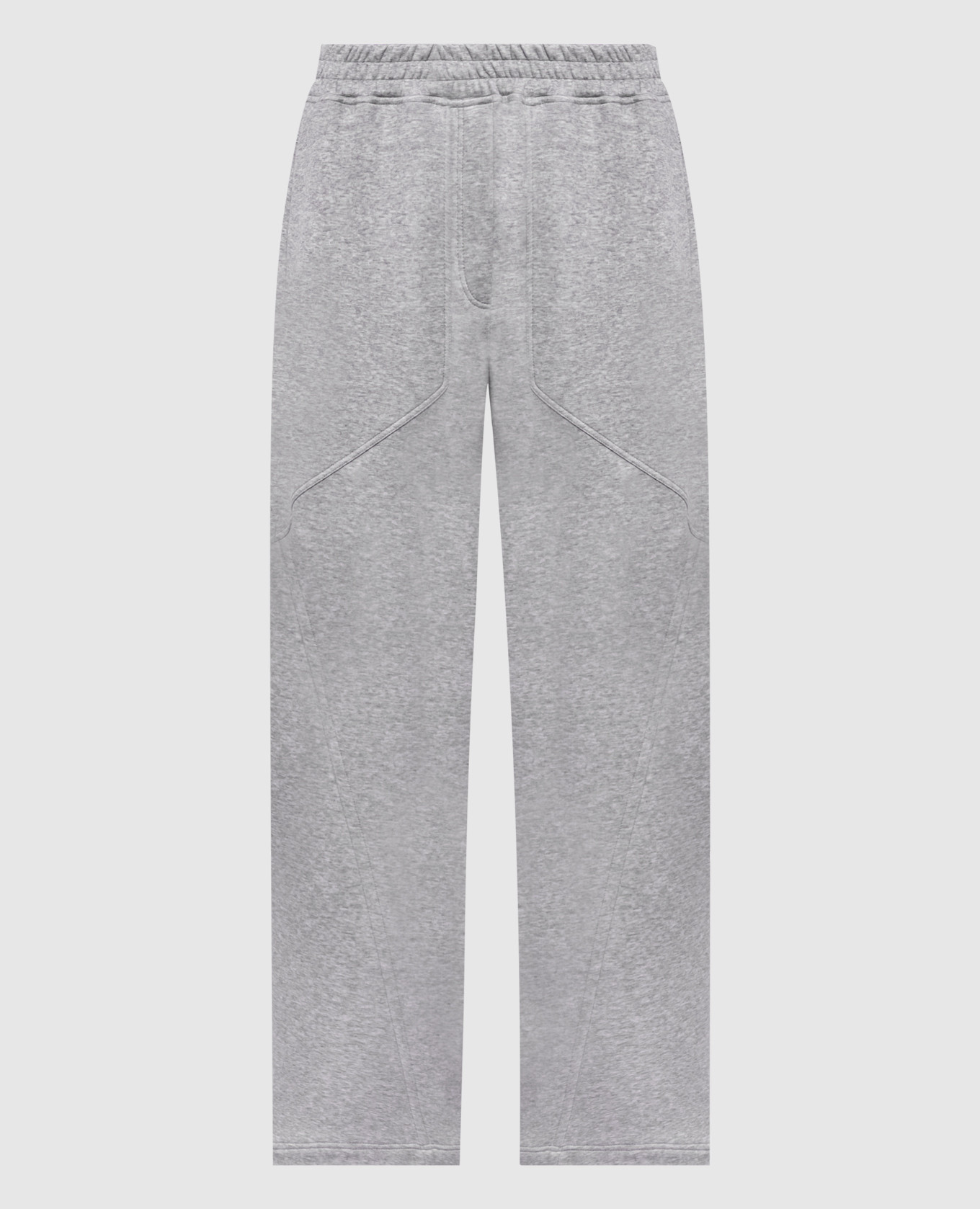 Grey melange sweatpants