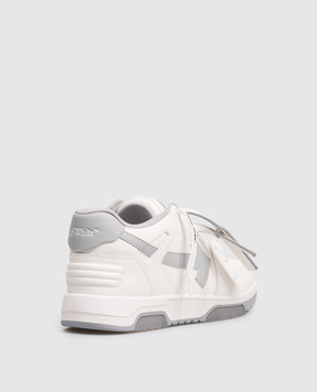 Off-White Out Of Office white leather sneakers OMIA189C99LEA019