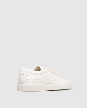 Common Project Ivory Achilles leather sneakers 2581