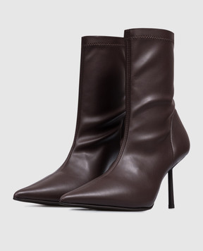 Le Silla Brown Bella ankle boots 4240C080BMPPFAK