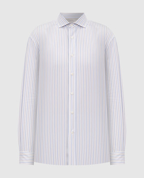 Brunello Cucinelli White striped shirt MY6580627