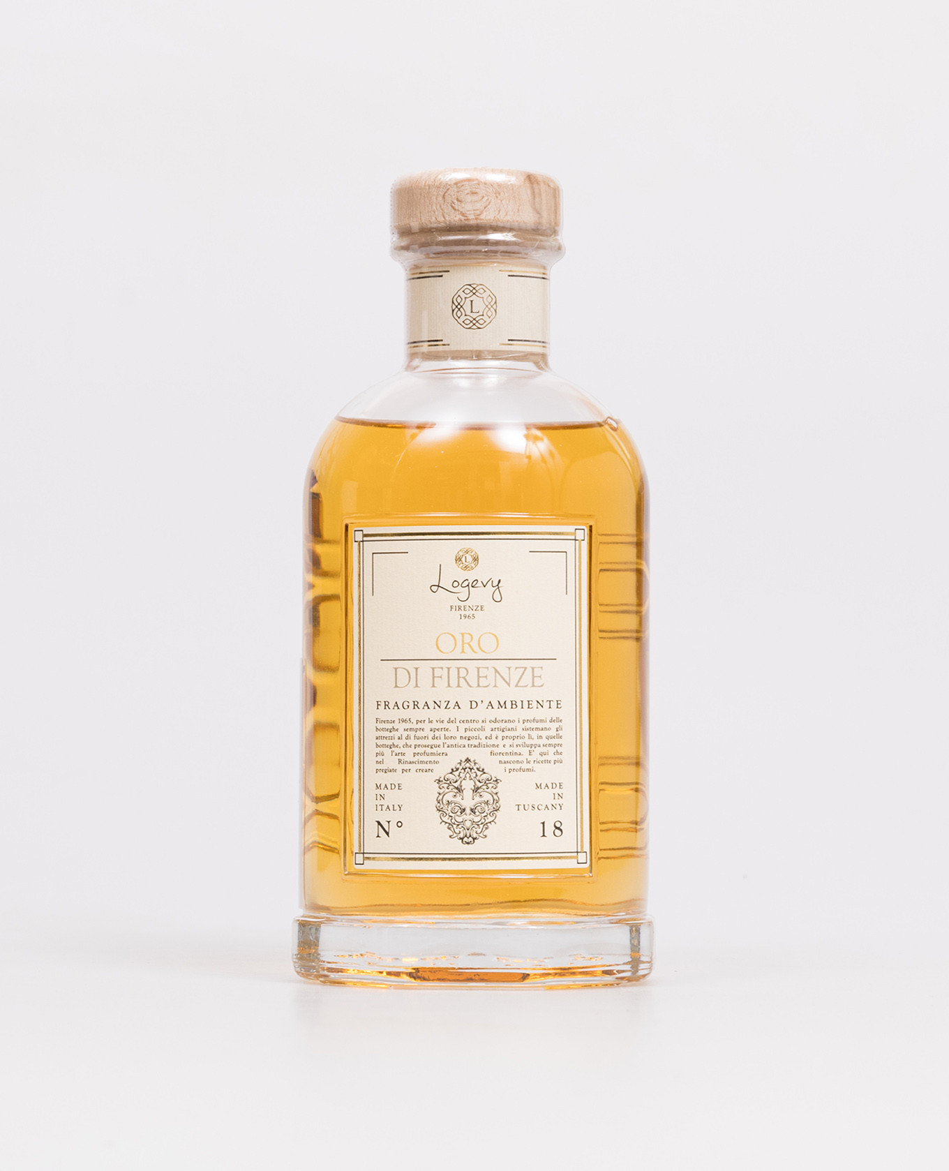 

Oro Di Firenze aroma diffuser  with emblem Logevy, Orange