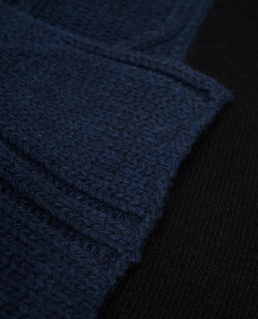A Cold Wall Blue wool scarf ACWUA227