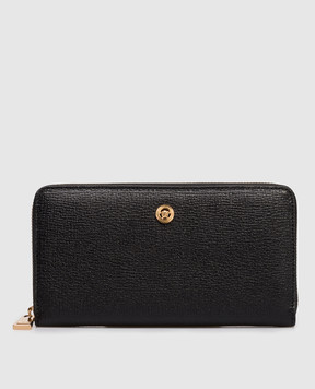 Versace Black Medusa Biggie leather wallet DPDI0561A10544