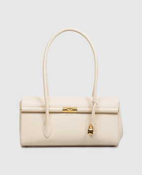 Dolce&Gabbana Marlene beige leather baguette bag BB7927A3G19