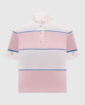 Alexander McQueen Striped top 870464Q1BG9