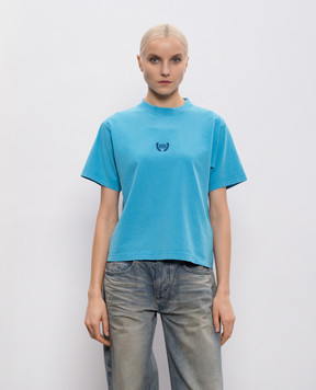 Balenciaga Laurel blue t-shirt 850990TSVC9