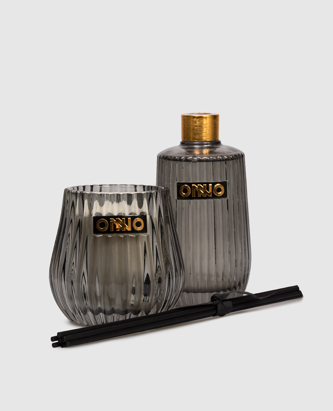

Eclectic Zanzibar Candle and Diffuser Set 375 ml Onno, Grey