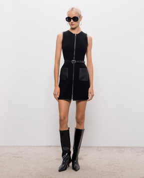 Simkhai Black ribbed Viretta mini dress 5261026K