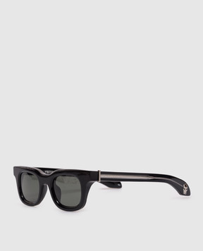 Alexander McQueen Black Skull Sunglasses 861677J0749
