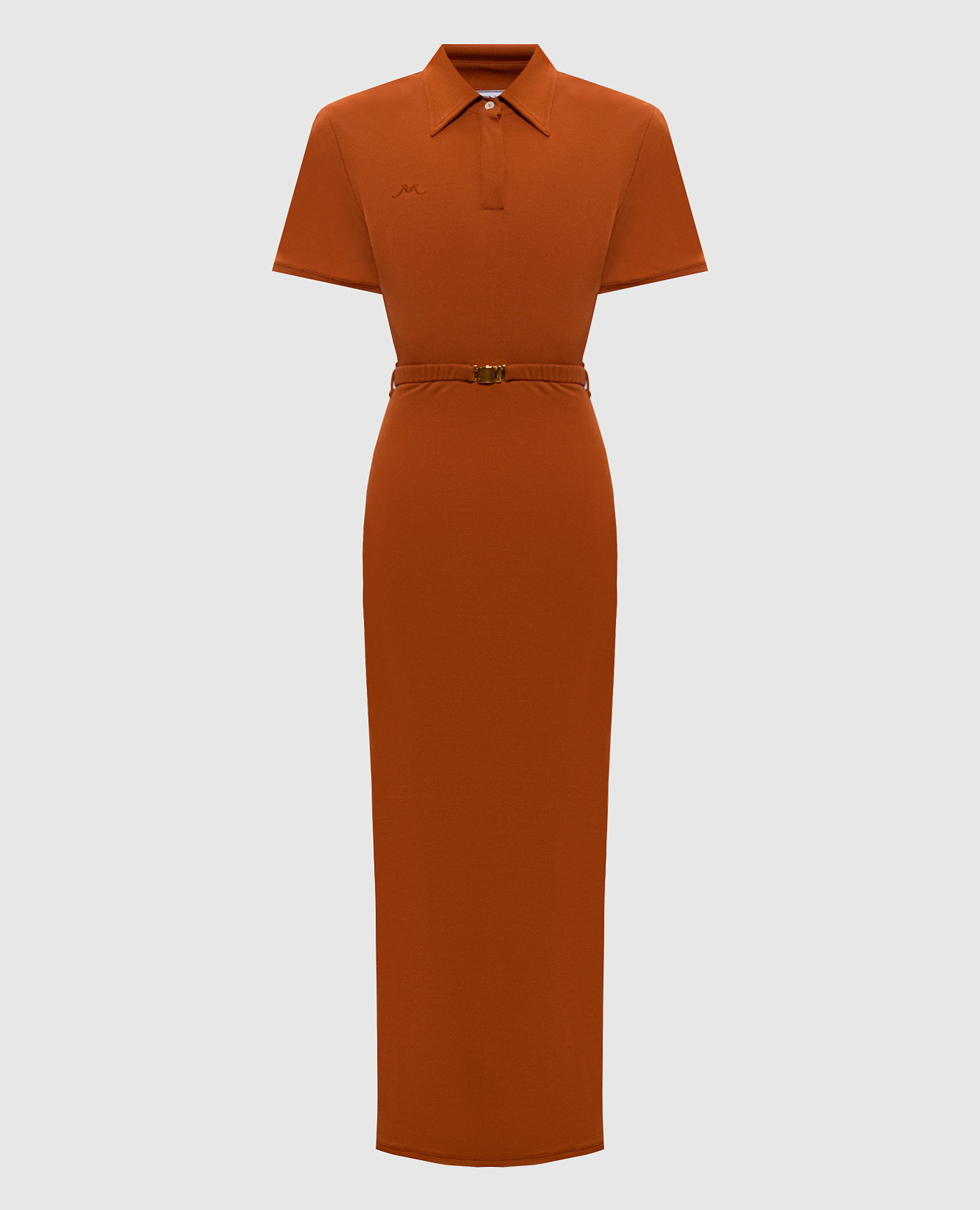 Brown midi dress Rowen Rose