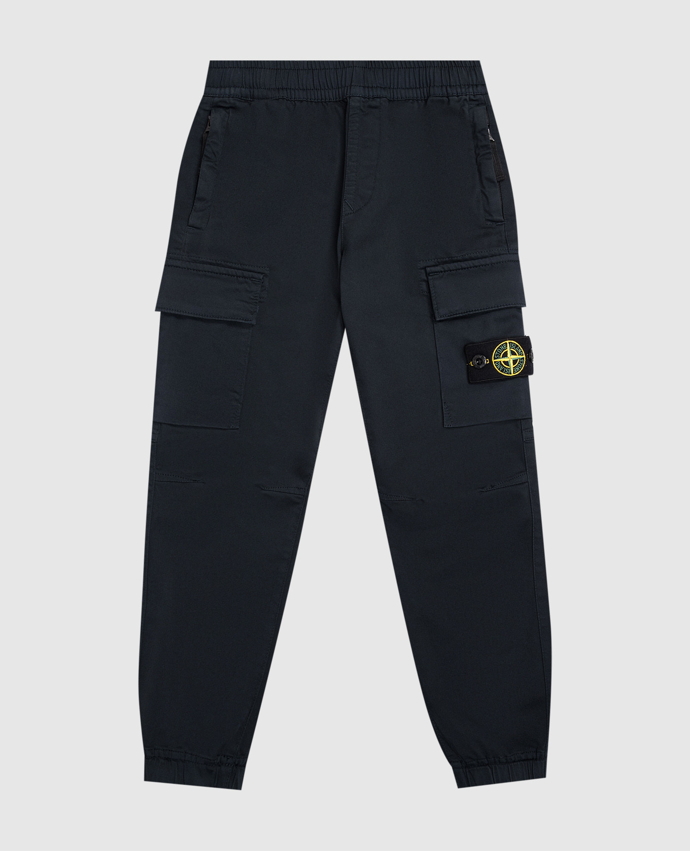 

Kids' blue joggers with logo Stone Island