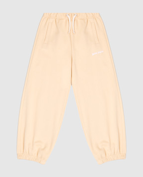 Palm Angels Kids' insulated joggers with logo print F6PAJGFP054