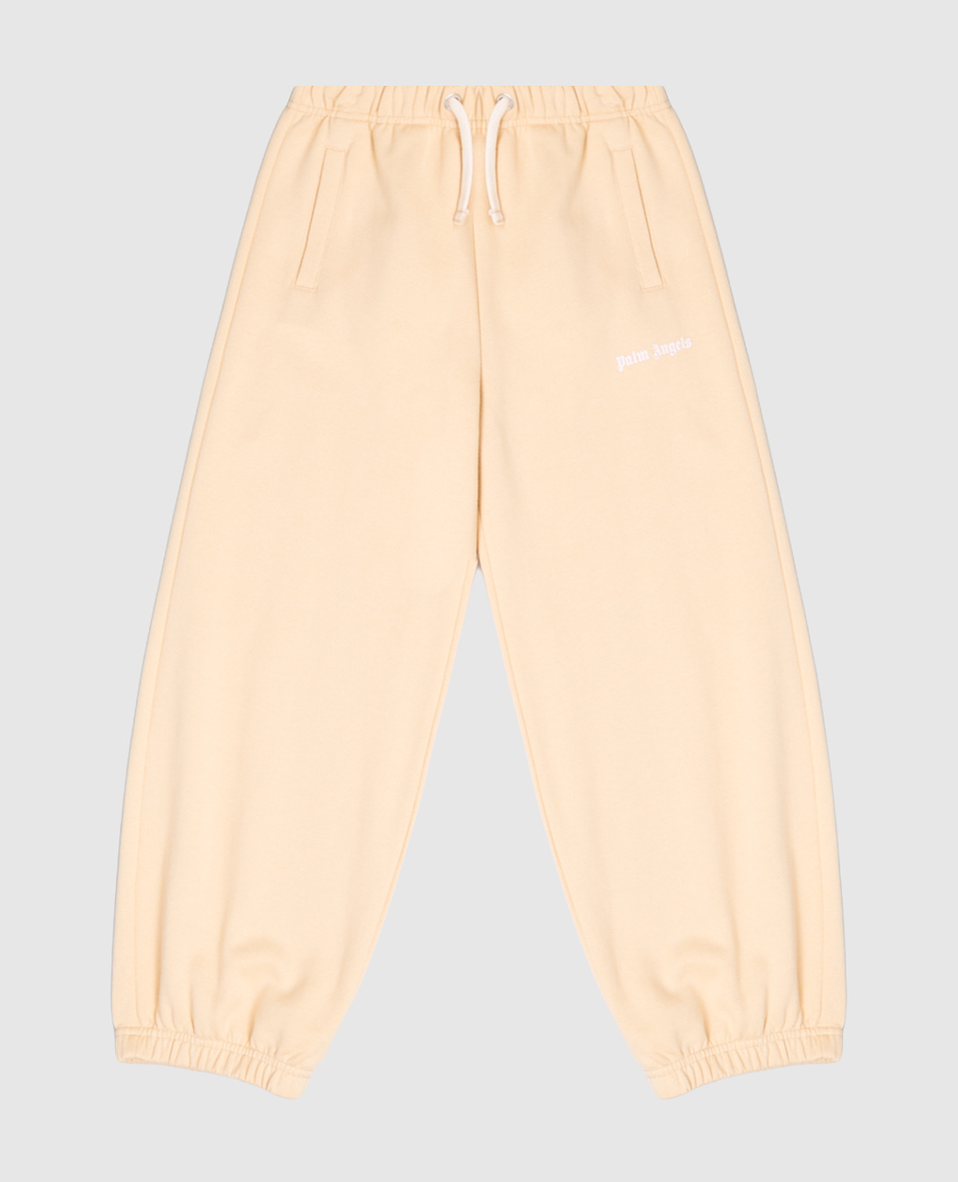 Kids' insulated joggers with logo print Palm Angels