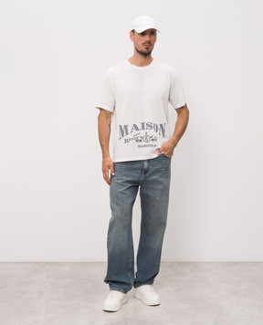 Maison Margiela MM6 White T-shirt with print SH0GC0075M20050