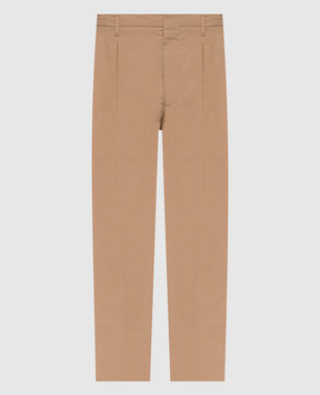 Brunello Cucinelli Beige linen pants MH253S2440