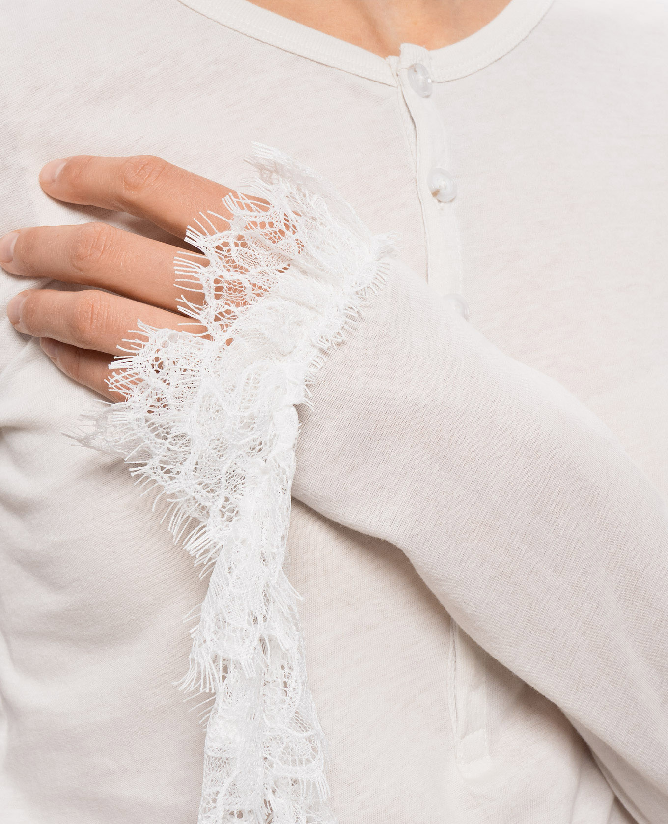 White long sleeve with ruffles Ann Demeulemeester 5