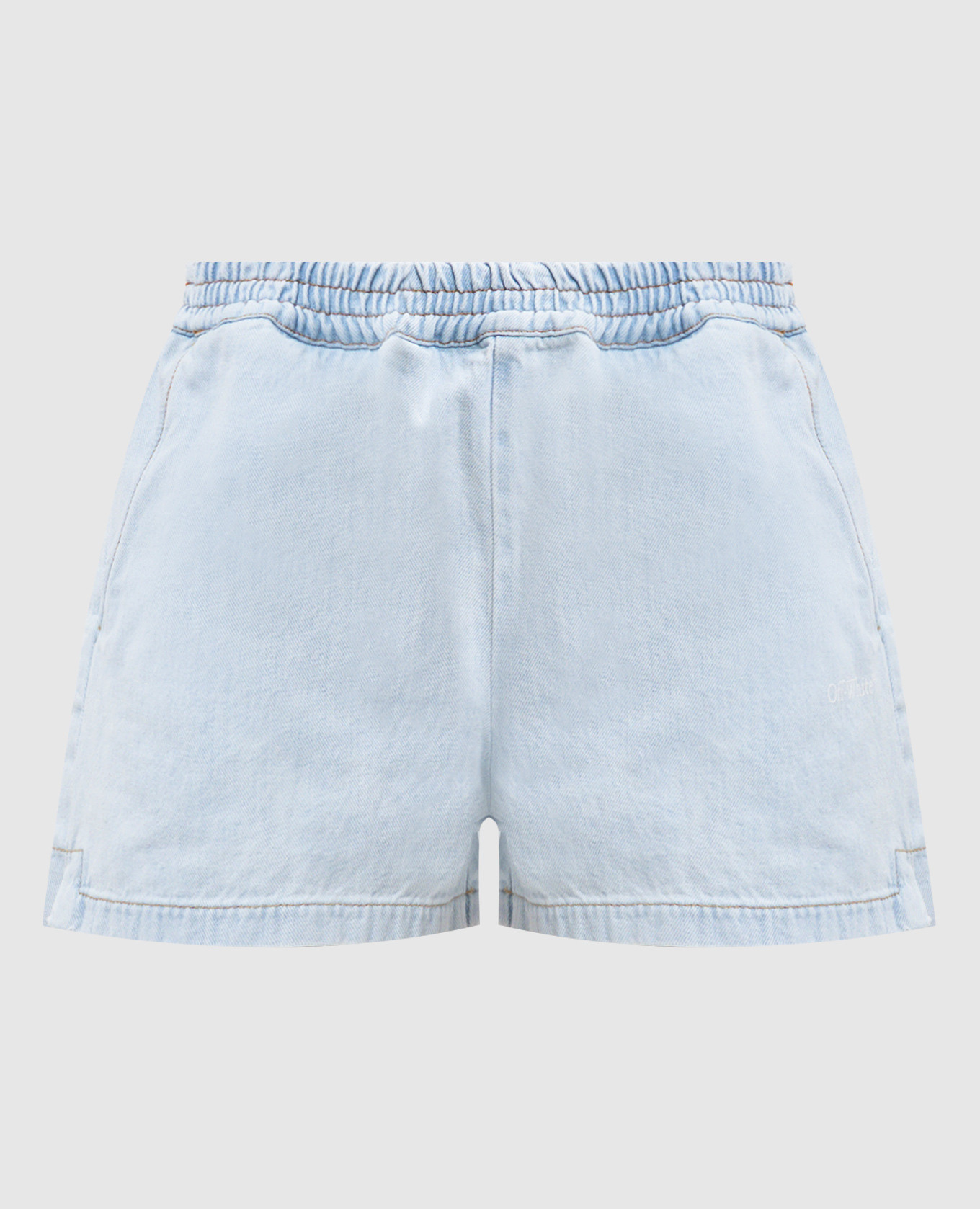 

Blue denim shorts Off-White, Light blue