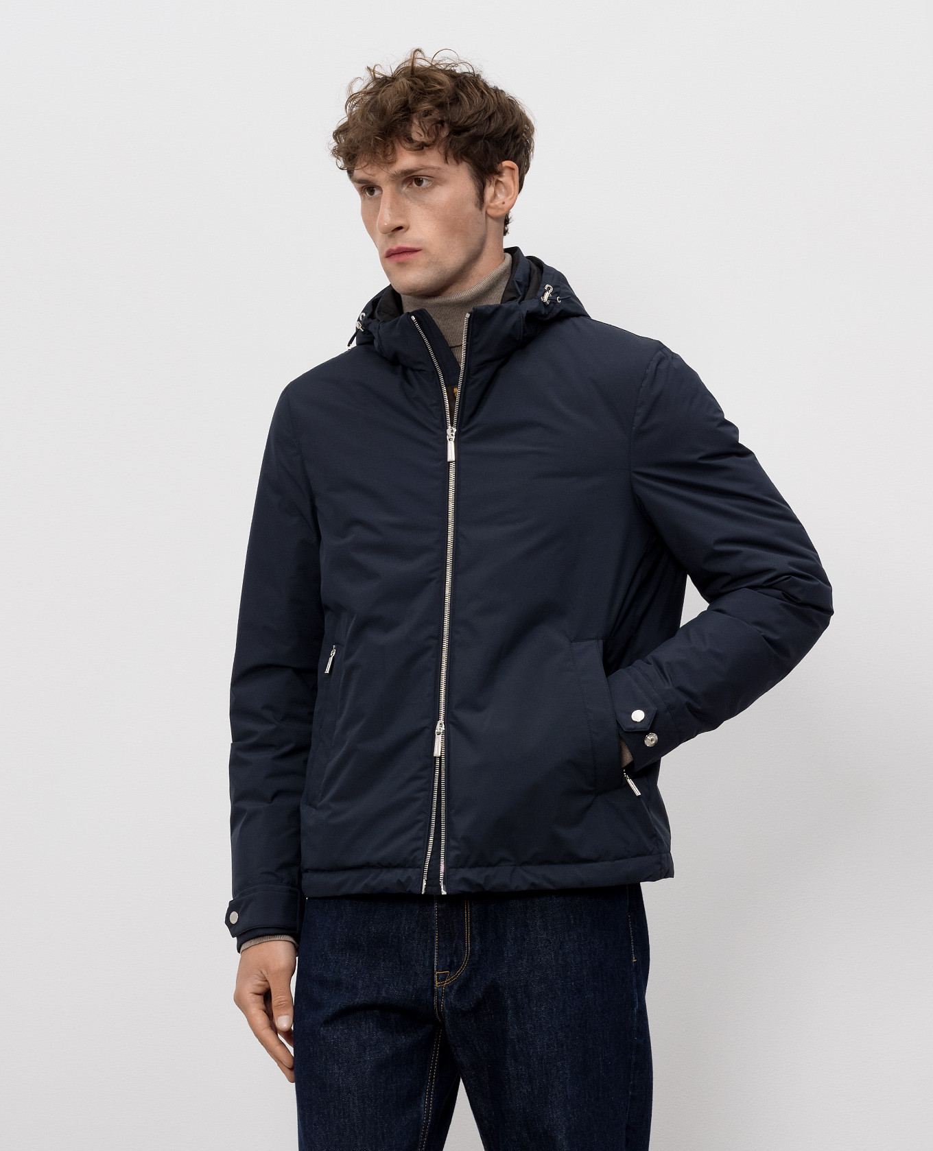 

Blue down jacket ALBINI MooRER