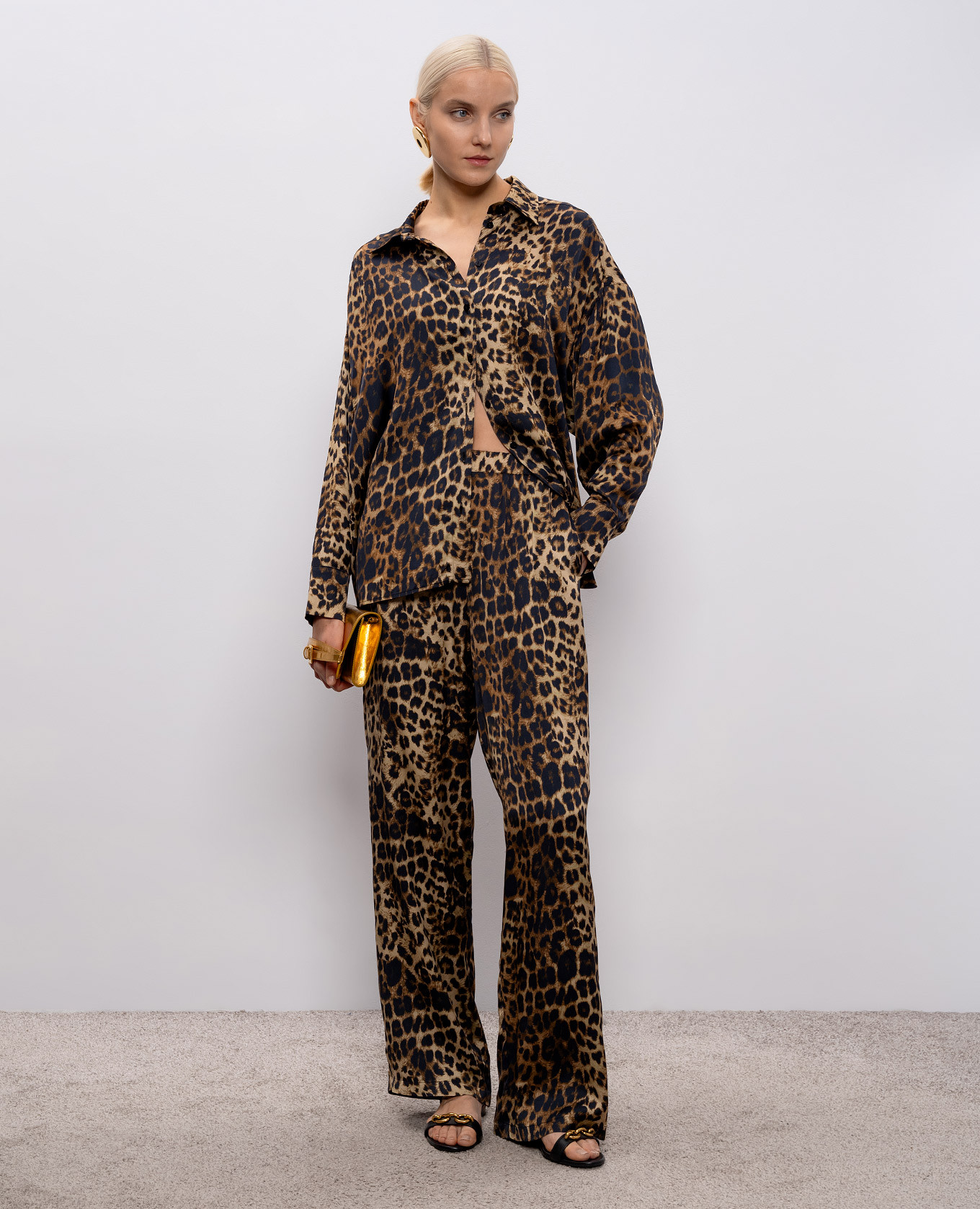 

Animal print pants Simonetta Ravizza, Brown