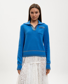 JW Anderson Blue pullover KW1554YN0454