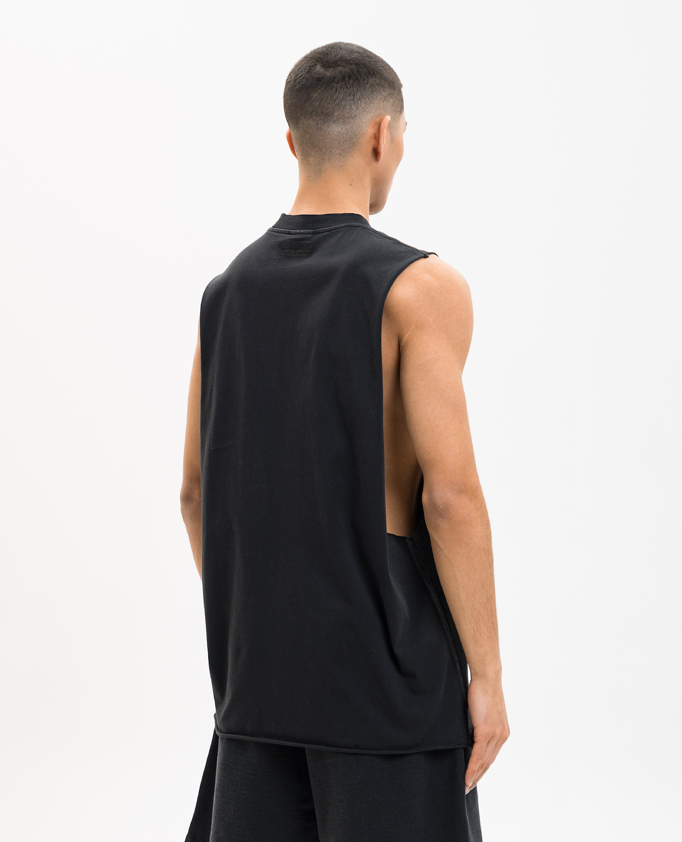 

Black T-shirt with a patch Vetements