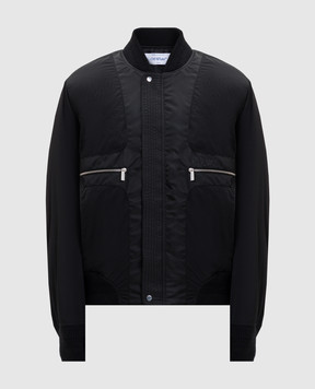 Off-White Black bomber jacket 44MEH05GF5F001