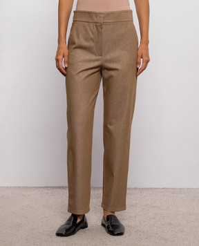 Max Mara Brown SAIO pants MMLSAIO