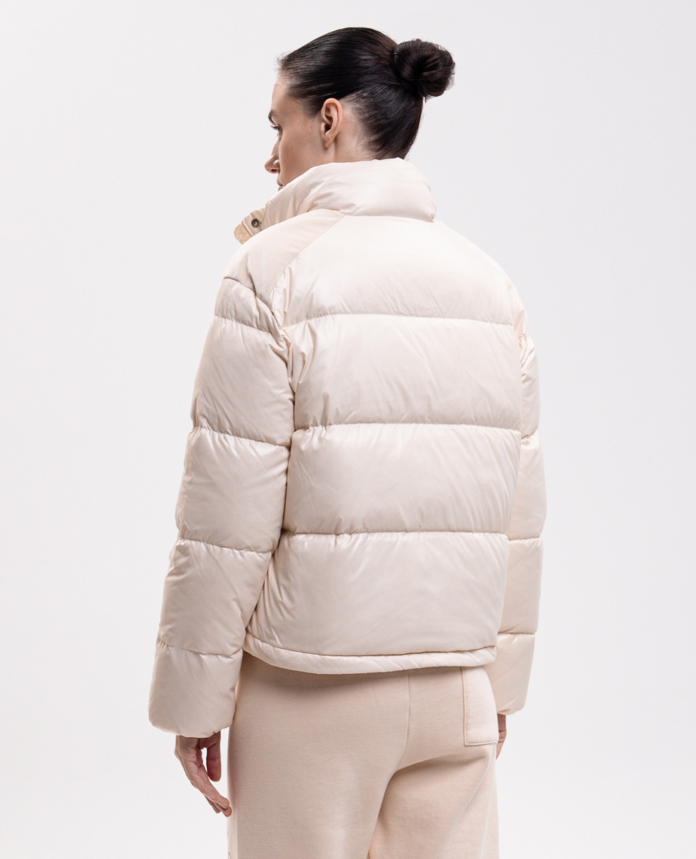 Ivory down jacket Sporty & Rich 4