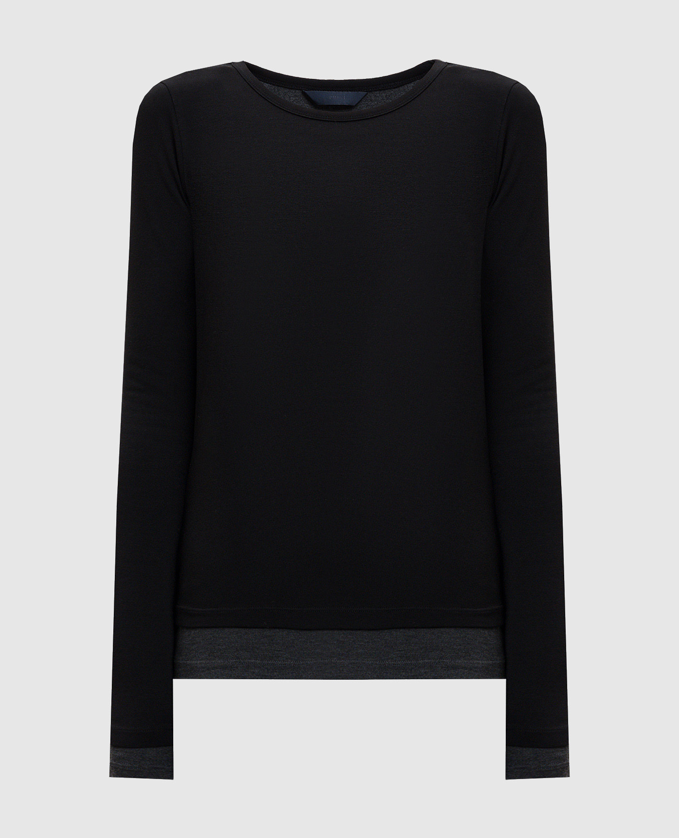 

Black long sleeve with logo Juun.j