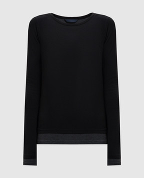 Juun.j Black long sleeve with logo JW5X41W505