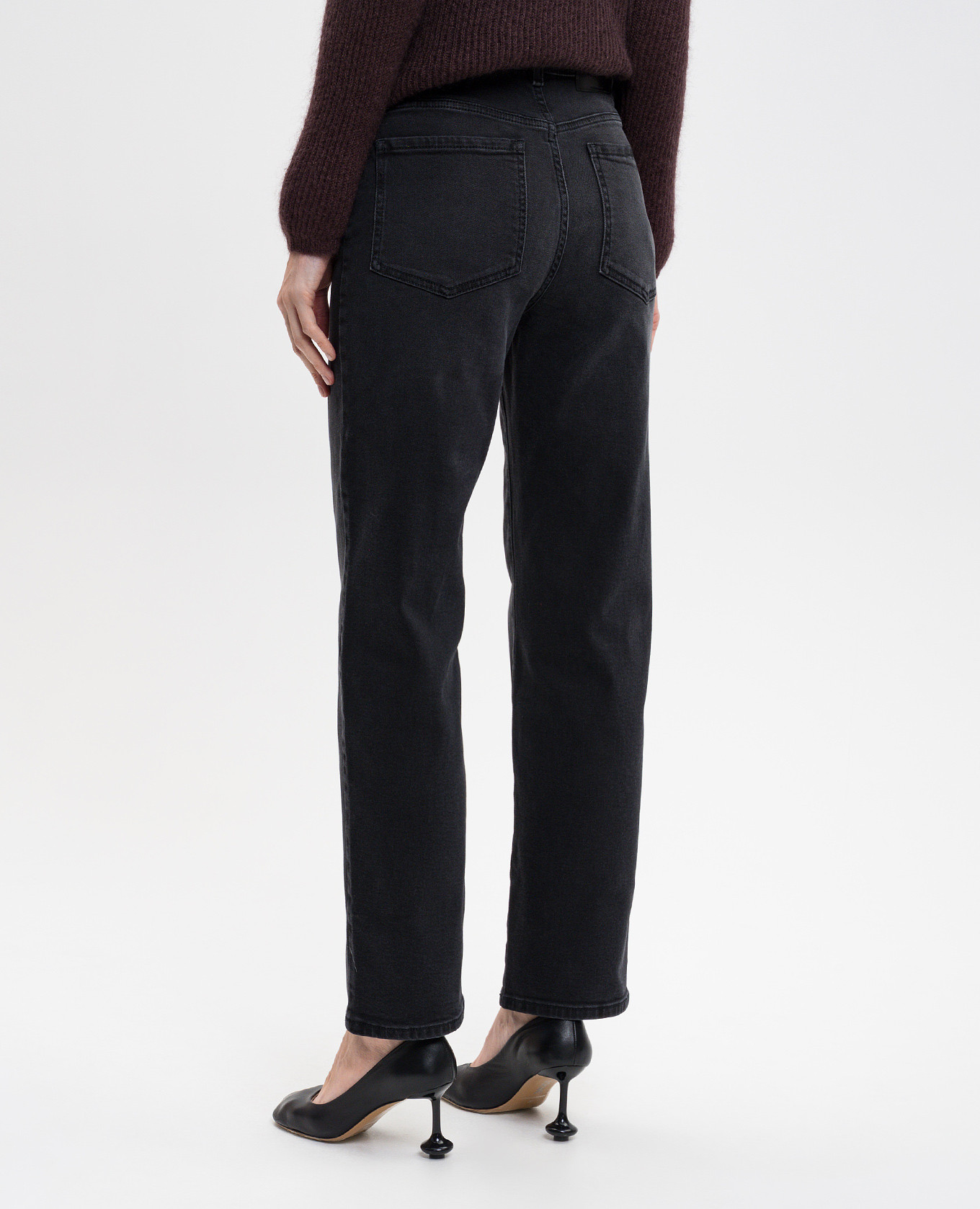 

CINESE gray jeans with logo patch Max Mara Weekend, Grey