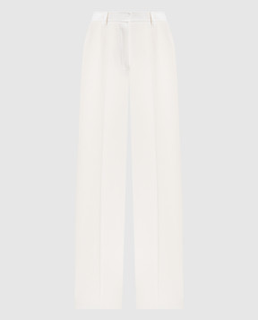 Max Mara White Adige wool trousers ADIGE1234