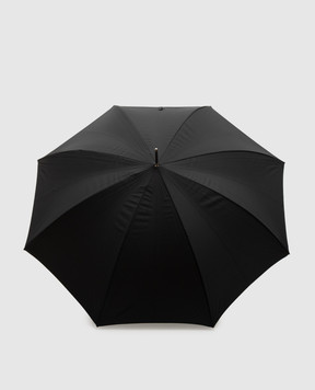 Pasotti Black checkered umbrella OMITUO478NIAGARA70798