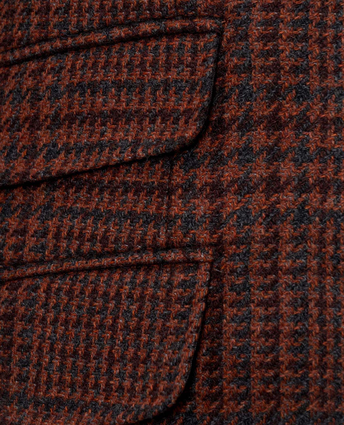 Tailor Cavallo brown cashmere check jacket Brunello Cucinelli 5