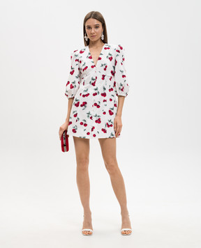 Twinset White printed mini dress 261TT2592