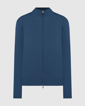 Canali Blue cardigan MK02459C0022