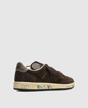 Premiata Brown suede sneakers Bskt Clay BSKTCLAD8446