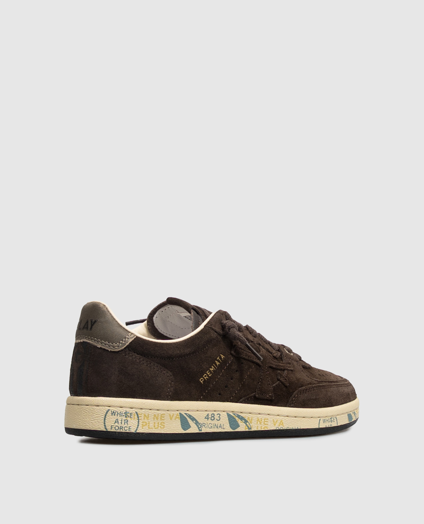 Brown suede sneakers Bskt Clay Premiata 3