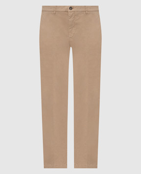Peserico Beige cotton pants R54743T2302440