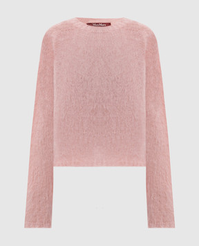 Max Mara CAMPALE pink sweater with wool MSTCAMPALE