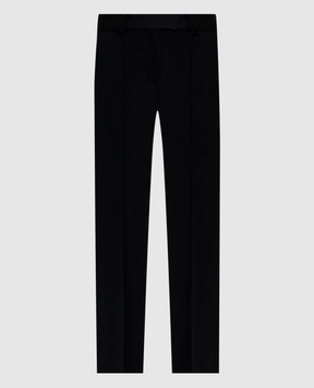 The Attico Black wool pants 260WCP00285WWW065AA